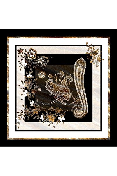 AFVENTE Φουλάρι με σχέδιο εκρού