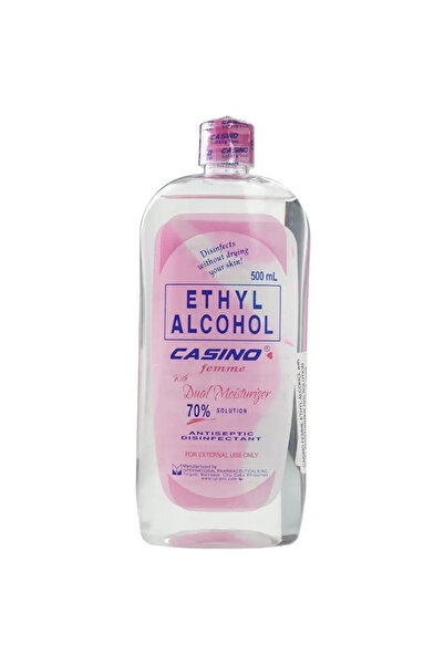Casino 70% Ethyl Alcohol Femme with Dual Moisturizer- 500ml