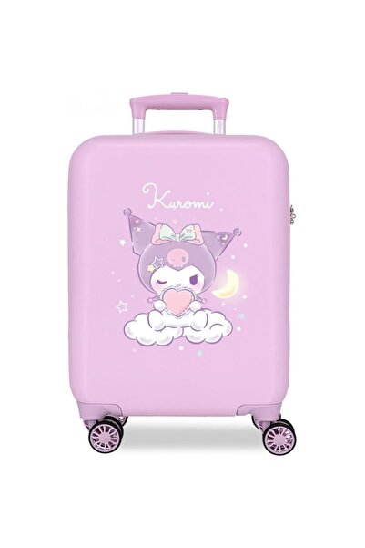 SANRIO Children's trolley, Kuromi Sweet dreams, ABS, small suitcase, purple, 50x33x20 cm