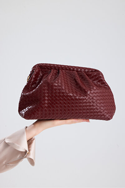 Zuna Studio Liora Claret Red, geantă de umăr, de mână și de mână pentru femei...