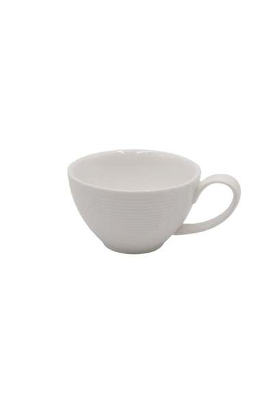 Aj Porcelain White Ceramic 250 ml Coffee Cup