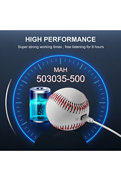 Kiboule Light Up & Glow-in-The-Dark Baseball with Bluetooth Speaker, Sports Gifts for Baseball Fans