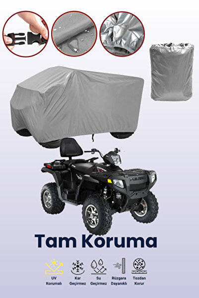 dokaca Grey P.Olaris Sportsman 500 Efi Touring Atv Cover, Atv Protective Cover