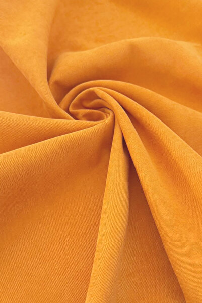 ASDİVA Cozy Suede Textured Plain Punch (Punch) Style Decorative Throw Pillow Cover with Optional Sizes - Orange