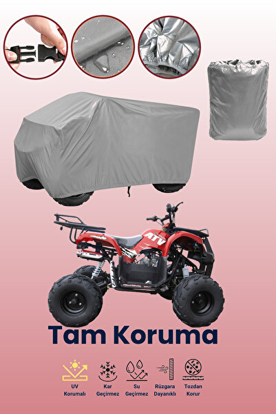 dokaca Grey Kanuni 125 U Off Road Atv Tarpaulin, Atv Protective Cover