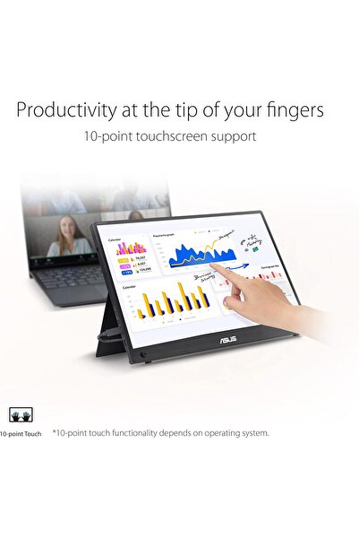 ASUS ZenScreen Touch MB16AHT 15.6-inch FHD Portable Monitor