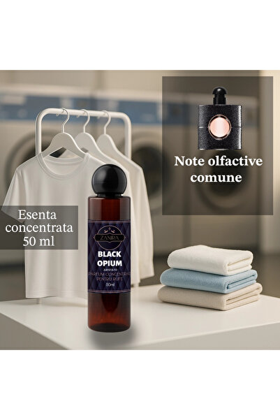 Zanira Concentrated Laundry Essence, Zanira, 50ml, scent inspired by Black Opium