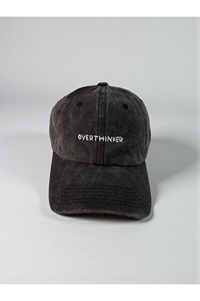 ŞapkaMania OVERTHINKER Yıkamalı Kep