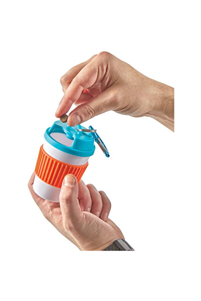 Brightkins Recipient portabil pentru hrana caini - Cana de cafea