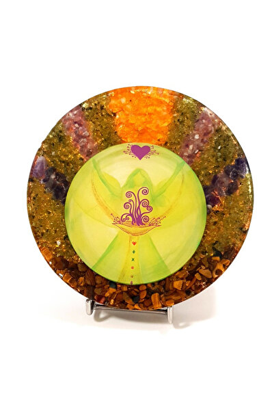 Elvero Archangel Ariel orgone decoration made of natural stones