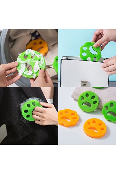 ElastiX Set of 2 reusable washing machine hair removers,