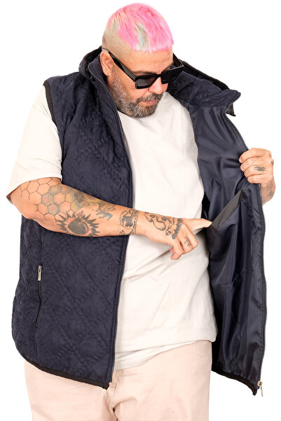 ModeXL Mode XL Oversize Men's Quilted Vest 25712