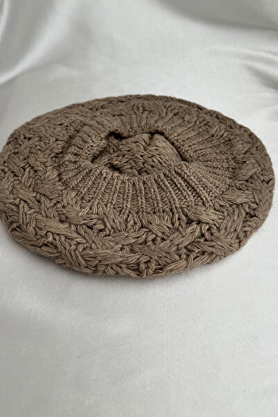 Modex Fluffy Knit Pattern Casual Soft Beanie