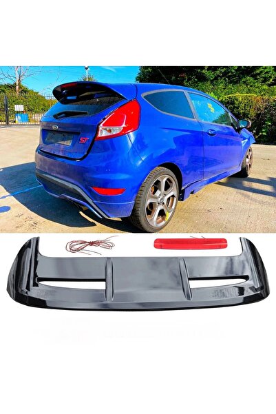X POWER TUNİNG FORD FİESTA 2008-2019 PLASTİK PARLAK SİYAH ST SPOYLER SPOİLER