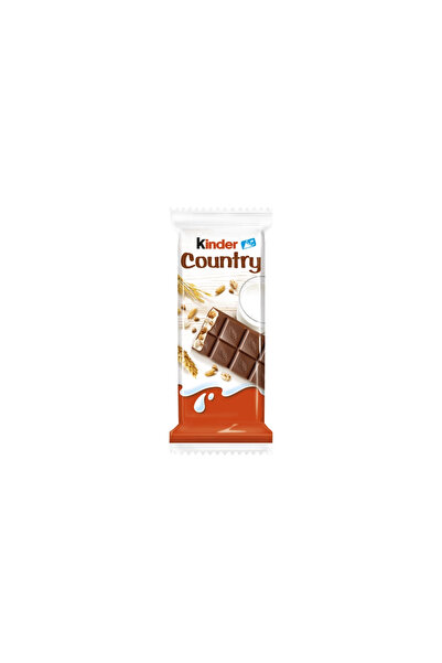 Kinder Country Milk Chocolate Bar Filled with Cereals and Milk- 23.5gms Pack of 3