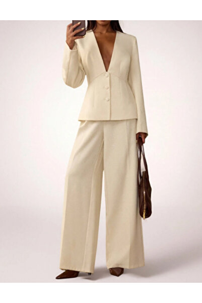 Sheya Shein set, cream