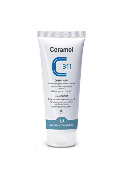 Ceramol Cremă reparatoare pentru mâini, 100 ml