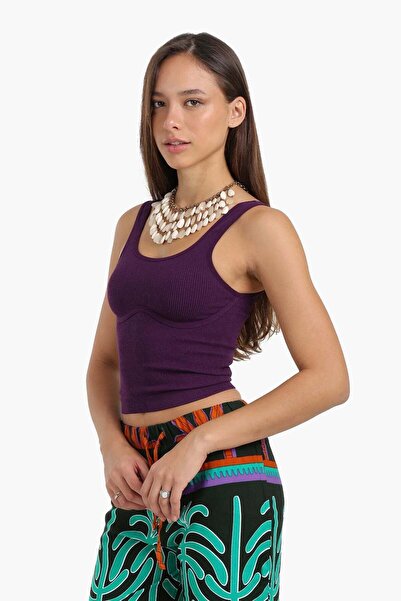 CARINA بلوزة قصيرة بدون اكمام