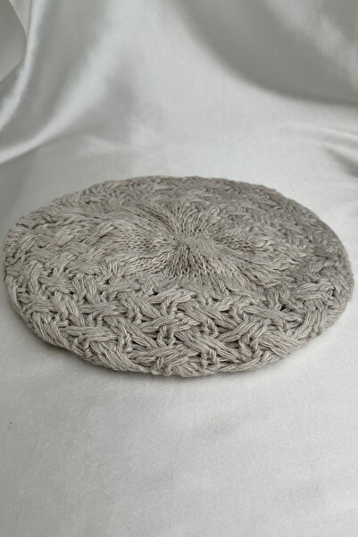 Modex Fluffy Knit Pattern Casual Soft Beanie