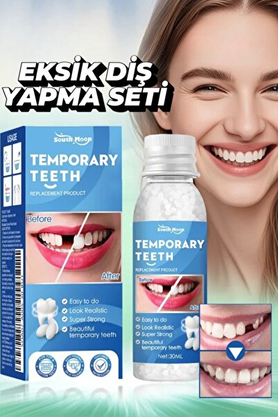 xolo Protez Diş Yapma Seti Eksik Kırık Dişler için Geçici Dolgu Polimer 30 Gram