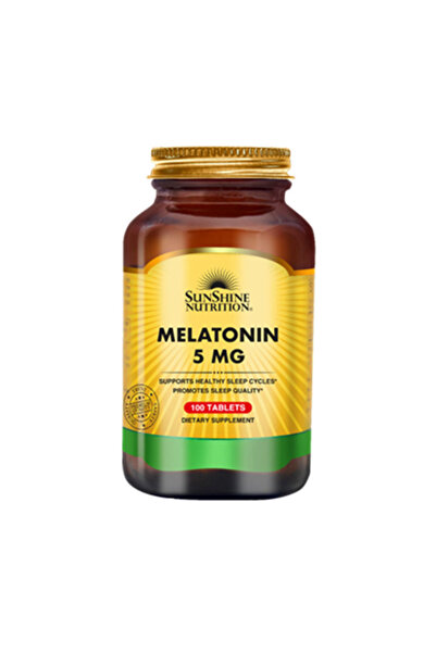 Sunshine Nutrition Melatonin 5mg 100 Tablets