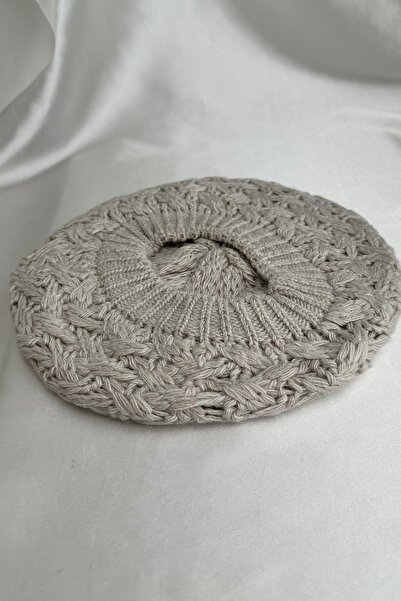 Modex Fluffy Knit Pattern Casual Soft Beanie