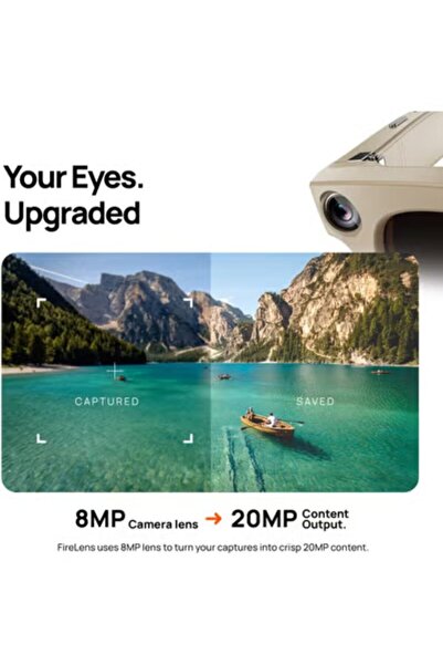 Generic Smart Glasses with 8MP Camera, Vision AI, Open-Ear Audio, 32GB, Voice & Gesture Control