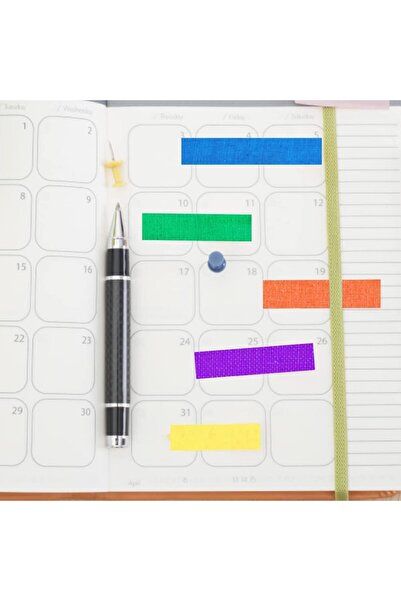 JZS Colored Masking Tape - 6 Rolls (20mm x 12m)