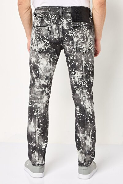 Diesel Men Slim Fit Washed Stretchable Denim Jeans, Multicolor