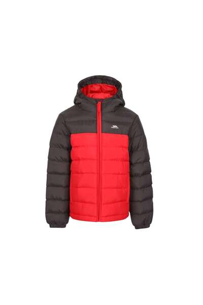 Trespass Oskar B - Kids Padded Unisex Children's Red Outdoor Jacket Unisex Ch...