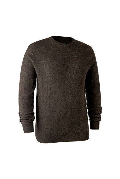 Deerhunter Kingston Knitted Sweater, Dark Elm