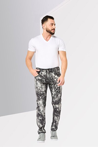 Diesel Men Slim Fit Washed Stretchable Denim Jeans, Multicolor