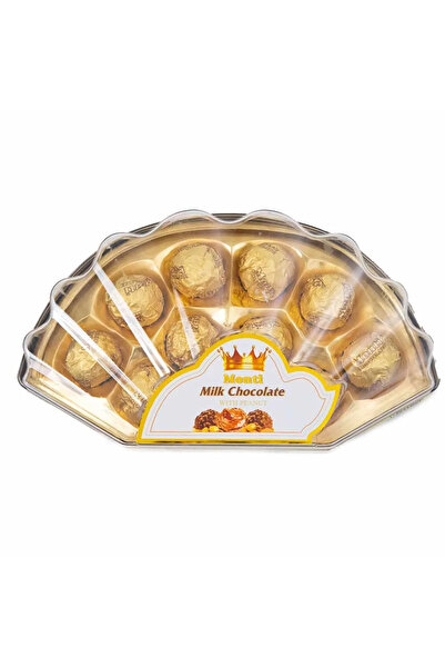 MONTI شوكولاتة على شكل صدفة مع الفول السوداني 125 جرام عبوة من قطعتين