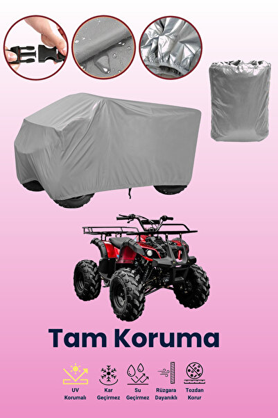 dokaca Grey Yuki Fx125 Thunder Atv Cover, Atv Protective Cover