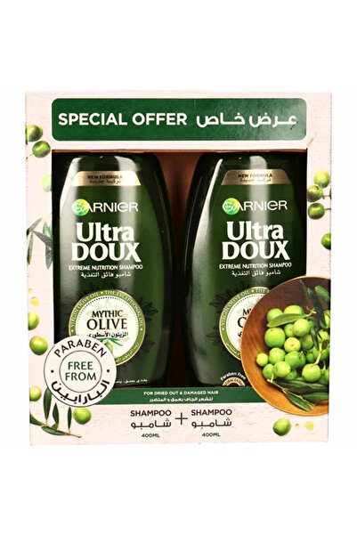 Garnier شامبو ألترا دوكس للتغذية الفائقة مع زيت الزيتون الأسطوري - 2 × 400 مل