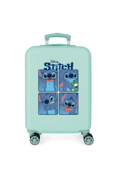 Disney Children's cabin trolley, Stitch You are magical, ABS, turquoise, 38x55x20 cm