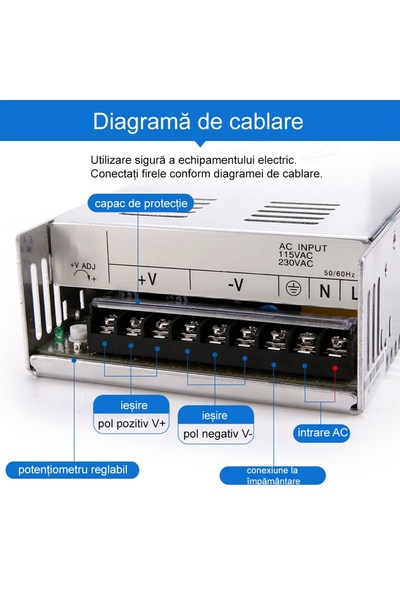 LEDIGANT Power Supply, IP20, 24V, 10.4A, 250W