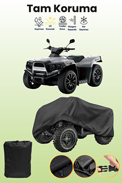 dokaca Black Cectek Quadrift 500 Efi Atv Cover, Atv Protective Cover