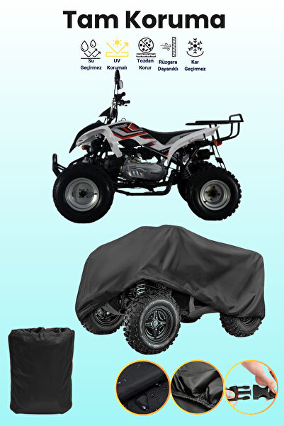 dokaca Black Mondial Vulcan Atv Cover, Atv Protective Cover