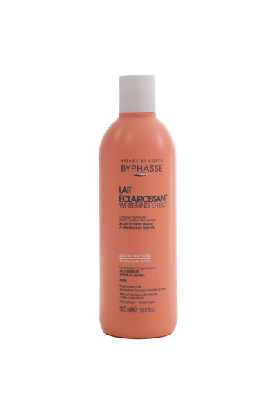BYPHASSE Brightening Milk Whitening Effect Wheat Extract, All Skin Types Lotion- 500ml