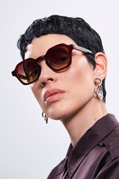 Bilge Karga Valeno Brown Gradient Sunglasses