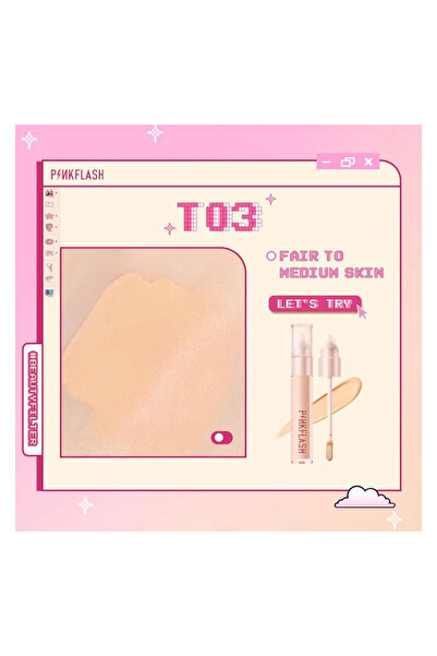 1way Liquid concealer rich in Vitamin E