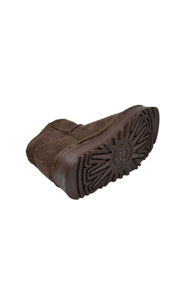 waykon Mini Suede Fur Lined Thick Sole Women's Boots