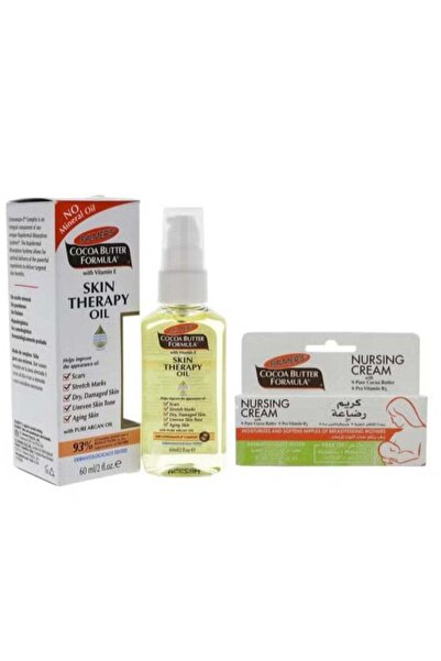 PALMER'S Stretch Mark Skin Treated Oil with Cocoa Butter and Vitamin E Breastfeeding Cream