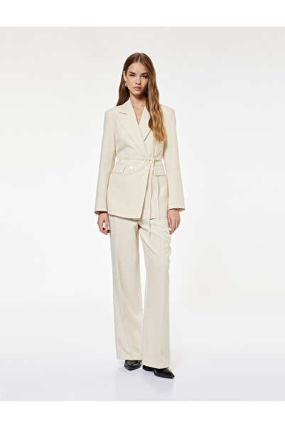 Koton Широкі штани з кишенями та поясом