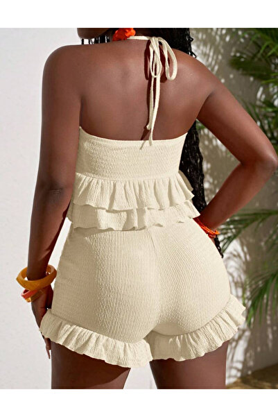 Sheya Shein set, cream