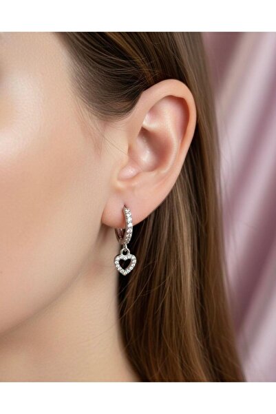 Stilbenim Steel Heart Earrings