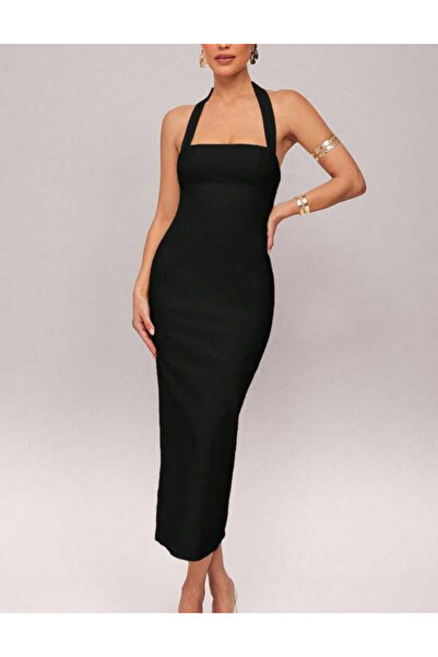 Sheya Rochie maxi Shein, negru