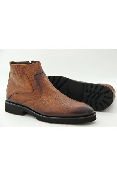 PATRICK CASSA Men's Genuine Leather Classic Winter Boots