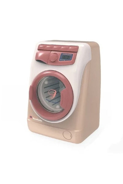 Toybox Simulation Washing Machine Mini Home Appliance Toy with Realistic Light and Sounds Pretend Play Set